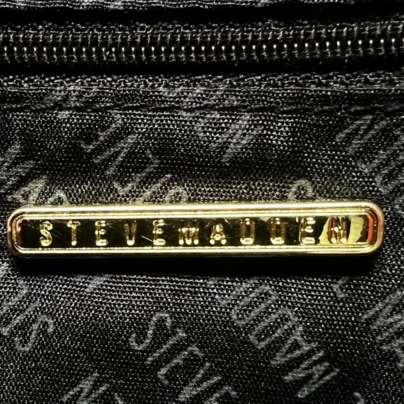 Steve Madden Nueva Fabric Shopper Tote with Wristlet Orange Oversized NWT - Picture 10 of 12